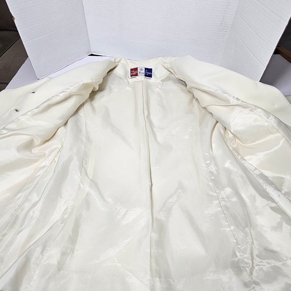 Vintage 70's Lilli Ann Butter Yellow Jacket Blazer  Sz Small France - Picture 15 of 15